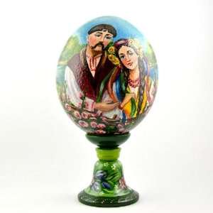  Ukrainian Wedding Ostrich Easter Egg, Ukrainian Egg, Easter 