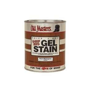  84304 Qt Mahogany Gel Stain   Old Masters / Master 