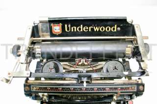 Nice Underwood Standard No. 5 Typewriter 1915  