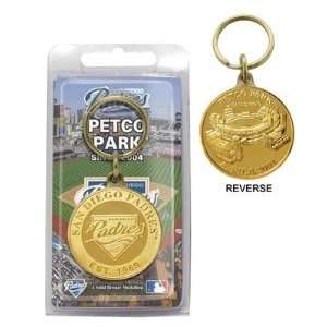  San Diego Padres Bronze Team Keychain 