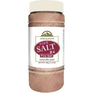 WBM Himalayan Pink Salt w/ 84 Minerals, Fine, Naturally Pure, 17.5 oz 