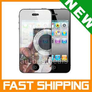 APPLE IPHONE 4 4S MIRROR LCD SCREEN GUARD PROTECTOR AUS  