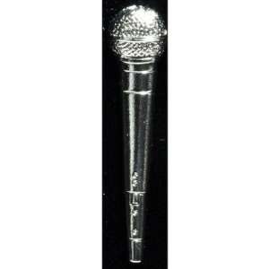  Harmony Jewelry Shure SM 58 Microphone Pin   Silver 