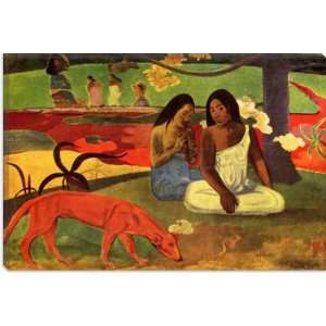  Arearea, 1892 by Paul Gauguin Canvas Painting Reproduction 