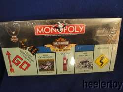 HARLEY DAVIDSON MONOPOLY live to ride edition MINT SEALED IN BOX 