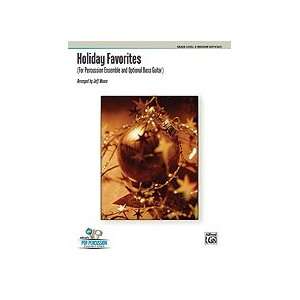  Holiday Favorites (0038081383873) Arr. Jeff Moore Books