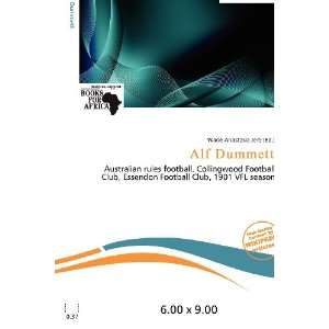  Alf Dummett (9786200659231) Wade Anastasia Jere Books