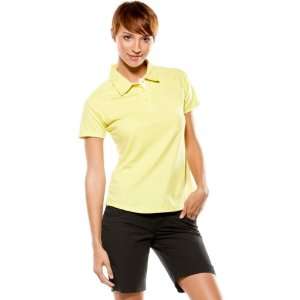   Tourney Polo Womens Short Sleeve Sportswear Shirt   Limeade / Large