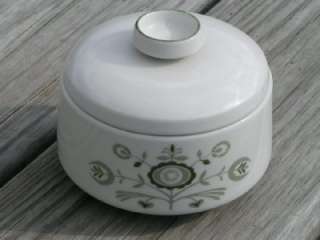 Heritage by Franciscan China Sugar Bowl + Lid Vintage  