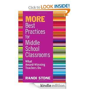   Practices for Middle School Classrooms What Award Winning Teachers Do