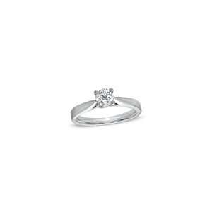  ZALES Certified Diamond Solitaire Engagement Ring in 14K 