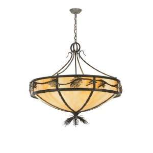  Meyda Tiffany 108049 Lone Pine Collection 8 Light Inverted 