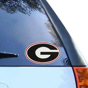  Georgia Bulldogs 3.5 x 5.5 Team Logo Window Cling 
