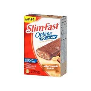  Optima   Milk Chocolate Peanut Meal Bars   6ct Health 