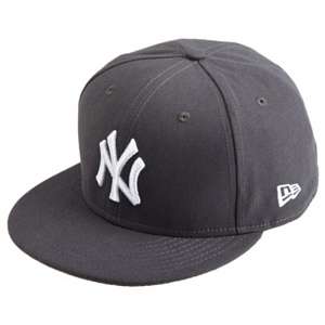   Era New York Yankees League Basic Cap, Grey, 6 3/4