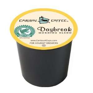 Caribou Coffee Daybreak Morning Blend 5 Boxes of 24 K Cups  