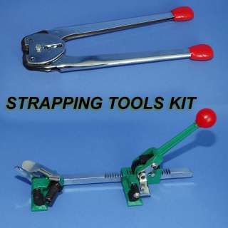 BRAND NEW POLYESTER PLASTIC STRAPPING TOOLS KIT  