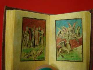  Apocalypse ILLUMINATED MANUSCRIPT Reprint HANDMADE Miniature Book 