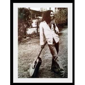  Bob Marley guitar poster . new large approx 34 x 24 inch 