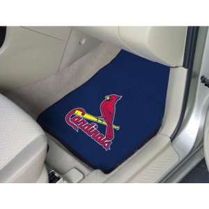  BSS   St. Louis Cardinals MLB Car Floor Mats (2 Front 