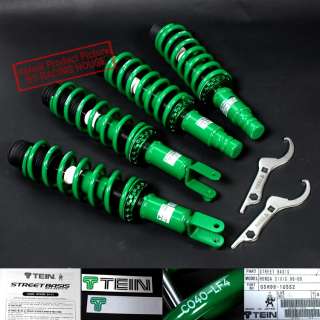 TEIN STREET BASIS COILOVER 96 00 HONDA CIVIC DX SI ADJUSTABLE HEIGHT 
