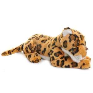   LEOSCO SOFT Bean Filled JAGUAR WILD CAT 14 INCHES [Toy] Toys & Games