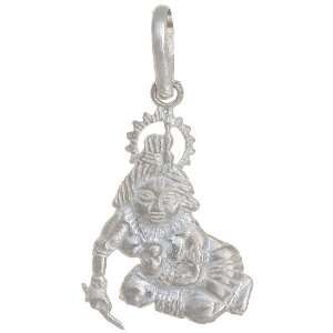 Baby Krishna Pendant   Sterling Silver