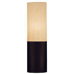 Kenroy Homes Ellipse Floor Lamp with Bronze Finish and a Oval Natural 