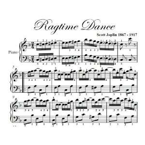   Dance Scott Joplin Big Note Piano Sheet Music Scott Joplin Books