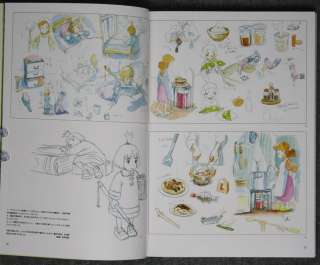 The Art of Kari gurashi/Borrower Arrietty Ghibli Book  