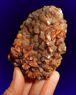 Orange Yellow ORPIMENT Crystal Cluster Peru  