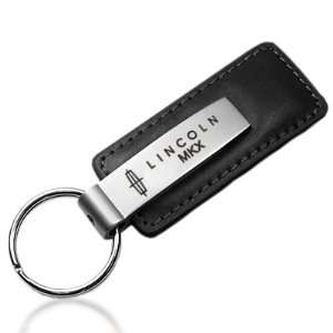 Lincoln MKX Black Leather Key Chain