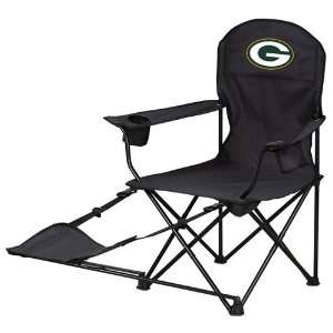 Green Bay Packers NFL Arm Chair w/ Detachable Footrest  