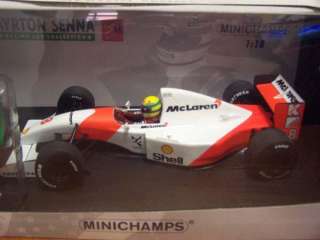 F1 MCLAREN MP4/8 BRAZIL GP 1993 SENNA 118 MINICHAMPS  