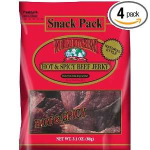 World Kitchens Hot & Spicy Beef Jerky: Grocery & Gourmet Food