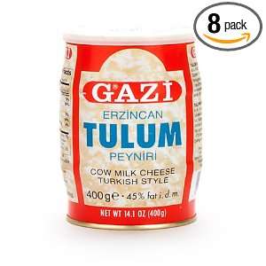GAZI TULUM PEYNIRI COW MILK CHEESE 45% FAT 8pcs X 400g CASE  
