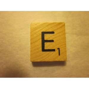  Scrabble Game Piece Letter E 