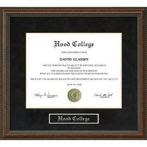  Hood College Diploma Frame