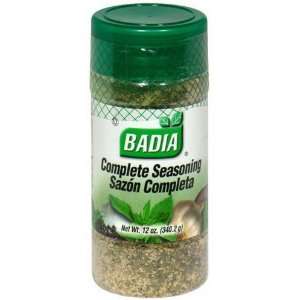Badia Complete Seasoning, 12 Ounce Bottle  Grocery 