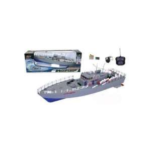  19.5 RC NT 2877 Radio Control Warship Boat: Toys & Games