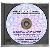 SUBLIMINAL LEARN DAKOTA CD LANGUAGE SLEEP LEARNING AID  