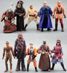   Pcs Star Wars Chewbacca Sand Tusken Raider Mixed Lot action Figure S15