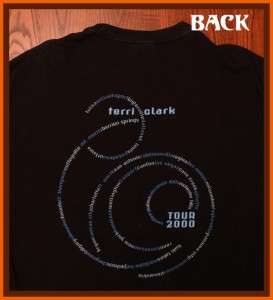 Terri Clark 2000 Country Concert Tour Music T Shirt L  