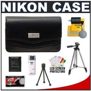  Nikon Coolpix 11632 Leather Digital Camera Case Bag 