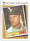 Roger Maris 1986 Topps Turn Back The Clock Card # 405