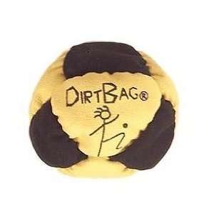  Dirt Bag Hacky Sack   Black & Yellow [Misc.]: Sports 