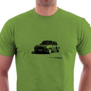 Renault 5 Turbo 2 Car T Shirt, Automotive T Shirt  