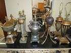 set of household items including lamps frames v ases pots