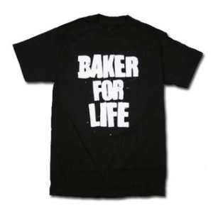  Baker Skateboards Baker For Life T shirt Sports 