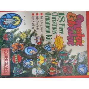  Quincrafts Makit & Bakit 18 Piece Christmas Ornament Kit 